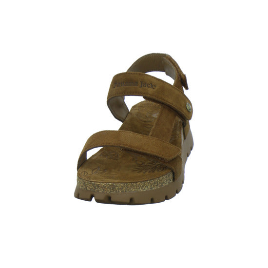 Panama Jack Sandaletten Damen Mittelbraun