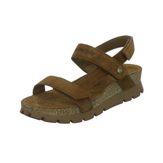 Panama Jack Sandaletten Damen Mittelbraun