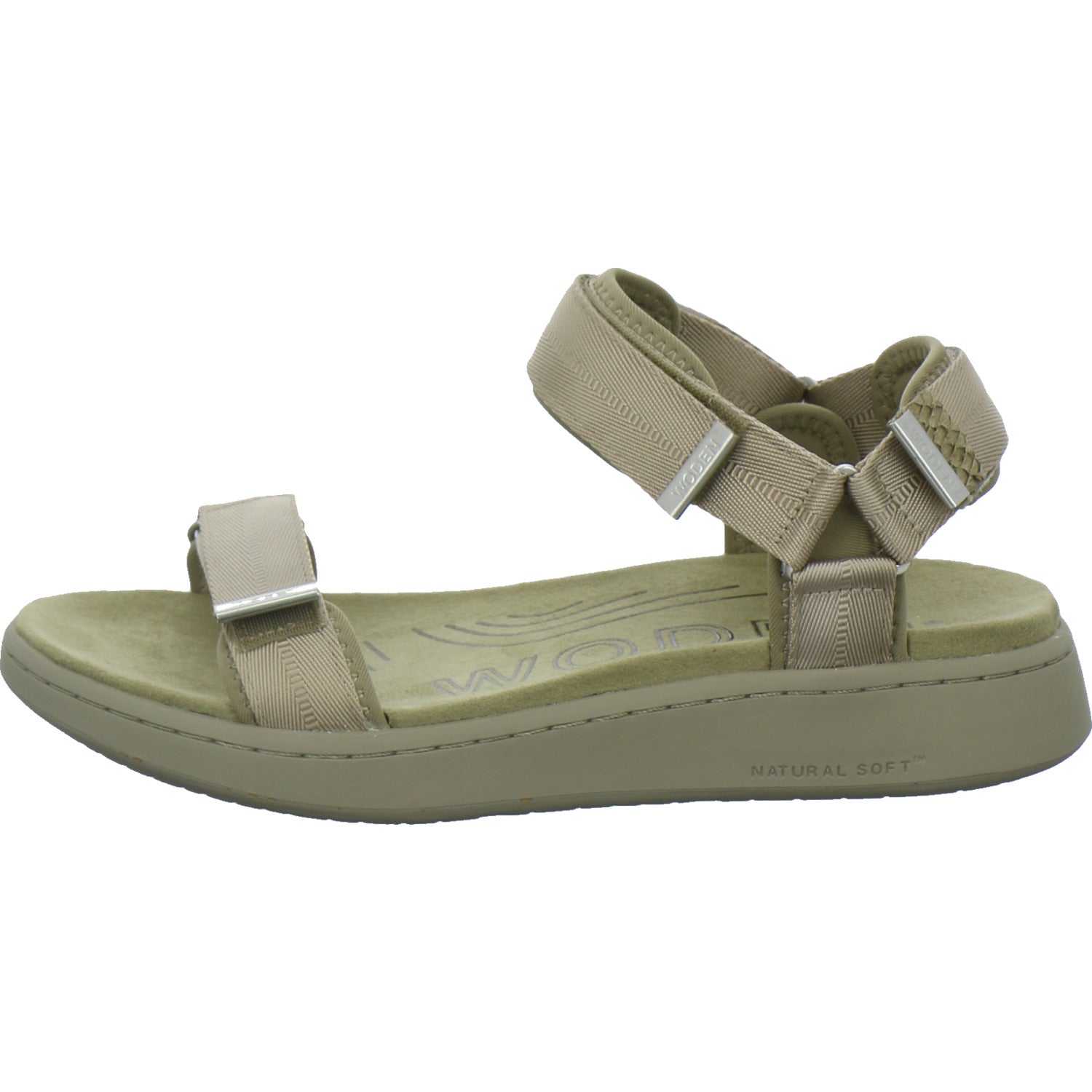 Woden Sandaletten Damen Line taupe