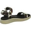 Woden Sandaletten Damen Line Suede animal
