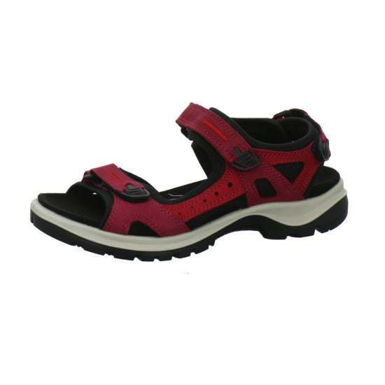 Ecco Offroad Sandaletten Rot - 360° Ansicht