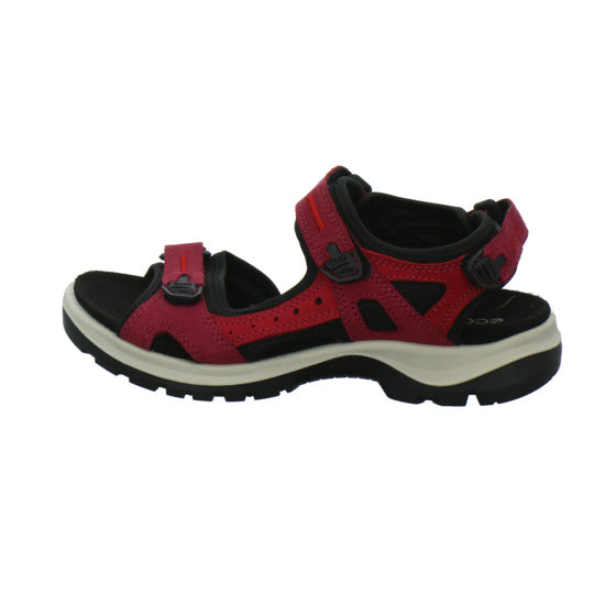 Ecco Offroad Sandaletten Rot - 360° Ansicht