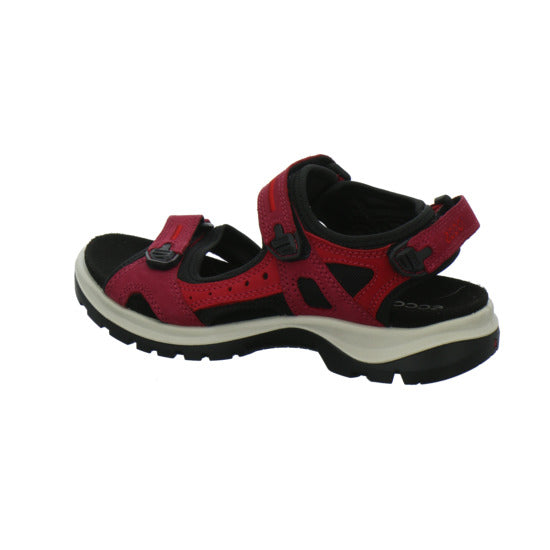 Ecco Offroad Sandaletten Rot - 360° Ansicht