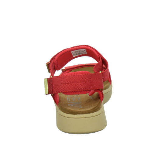 Woden Sandaletten Damen Line Rot