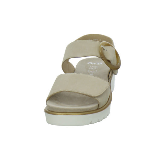 Ara Bilbao Sandaletten Beige - 360° Ansicht