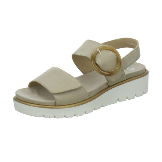 Ara Bilbao Sandaletten Beige - 360° Ansicht