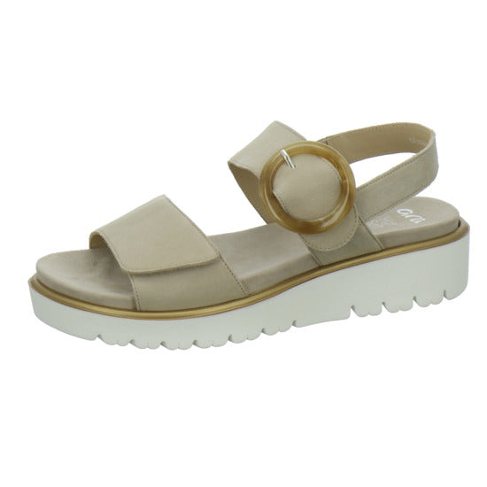 Ara Bilbao Sandaletten Beige - 360° Ansicht