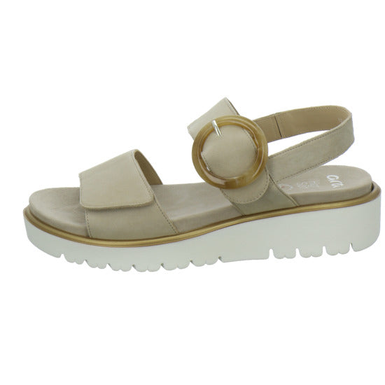 Ara Bilbao Sandaletten Beige - 360° Ansicht