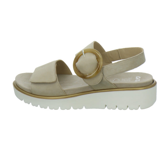 Ara Bilbao Sandaletten Beige - 360° Ansicht