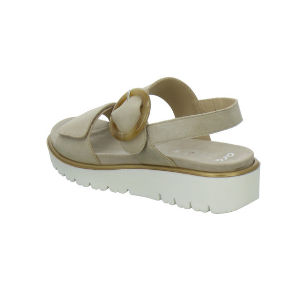 Ara Bilbao Sandaletten Beige - 360° Ansicht
