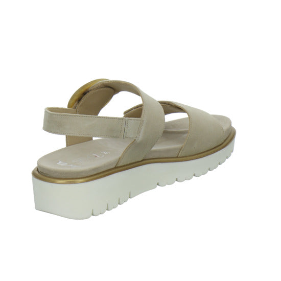 Ara Bilbao Sandaletten Beige - 360° Ansicht
