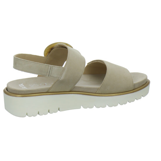 Ara Bilbao Sandaletten Beige - 360° Ansicht