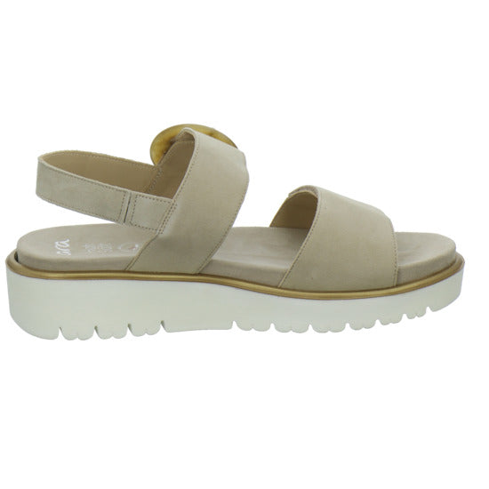 Ara Bilbao Sandaletten Beige - 360° Ansicht