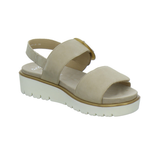 Ara Bilbao Sandaletten Beige - 360° Ansicht
