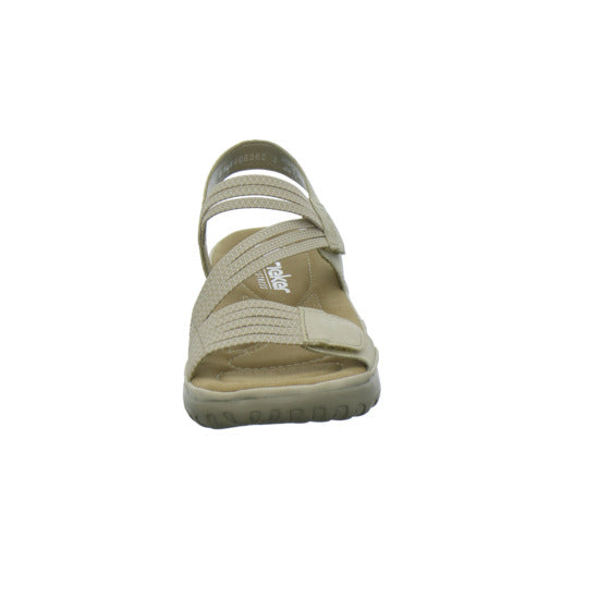 Rieker Sandaletten Beige - 360° Ansicht