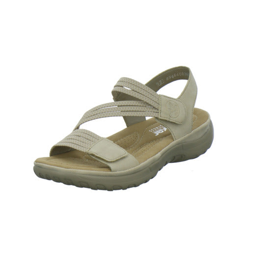 Rieker Sandaletten Beige - 360° Ansicht