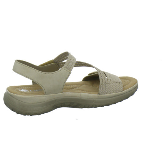 Rieker Sandaletten Beige - 360° Ansicht