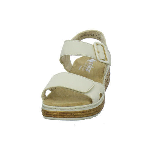 Rieker Sandaletten Beige - 360° Ansicht