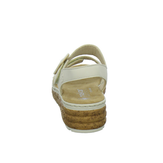 Rieker Sandaletten Beige - 360° Ansicht