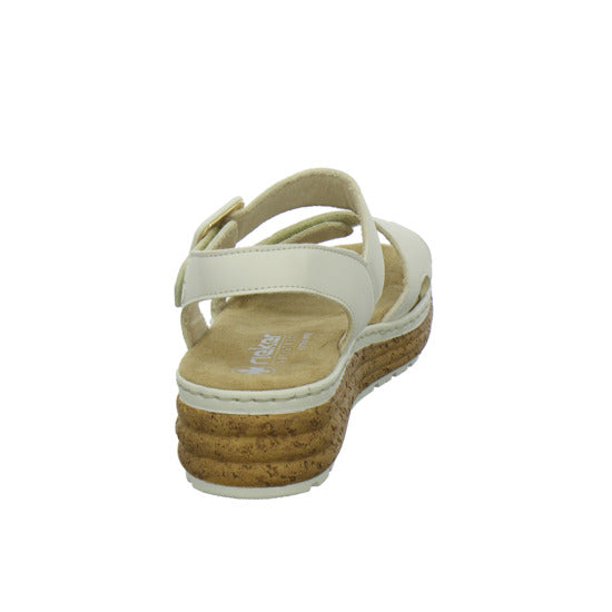 Rieker Sandaletten Beige - 360° Ansicht
