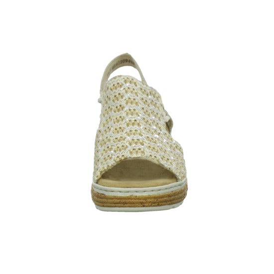 Rieker Sandaletten Damen Beige