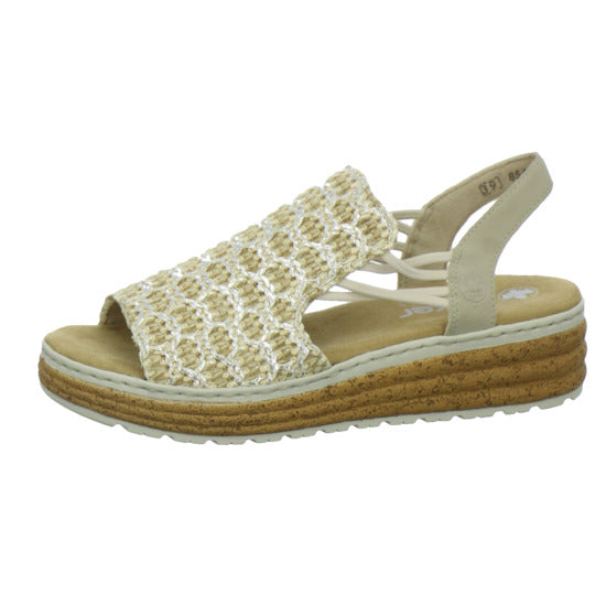 Rieker Sandaletten Damen Beige