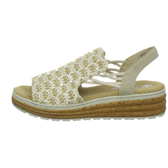 Rieker Sandaletten Damen Beige