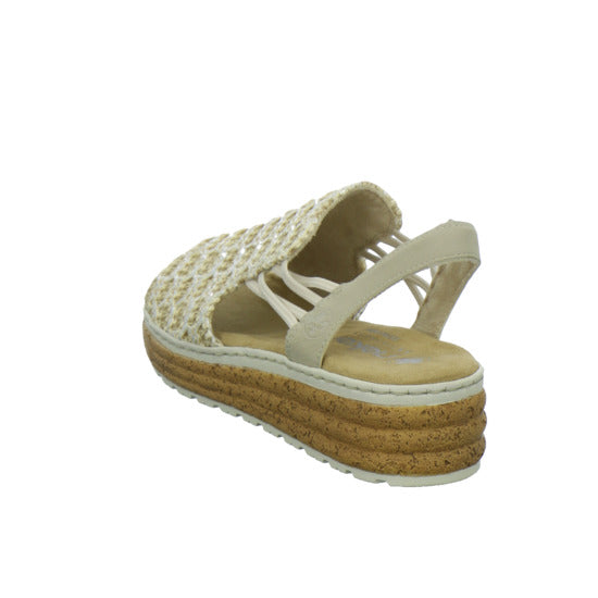 Rieker Sandaletten Damen Beige