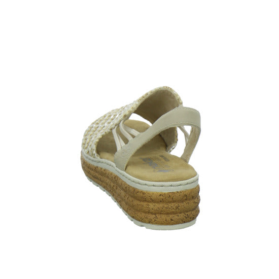 Rieker Sandaletten Damen Beige