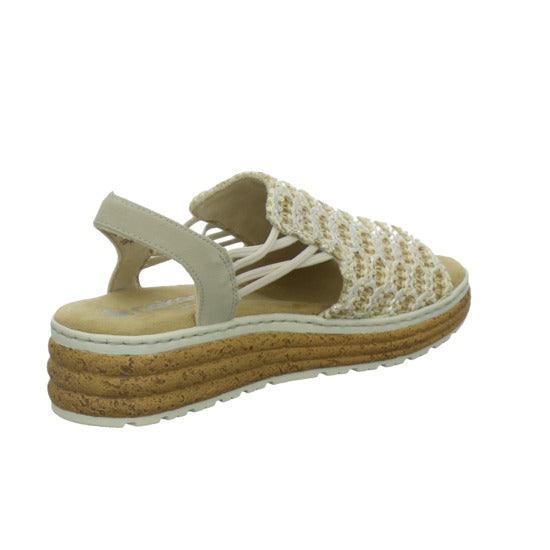 Rieker Sandaletten Damen Beige