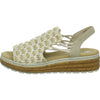 Rieker Sandaletten Damen Beige
