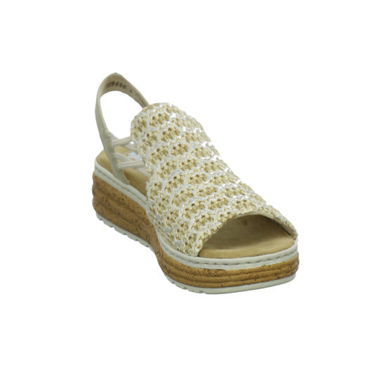 Rieker Sandaletten Damen Beige