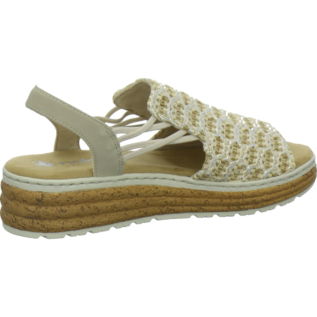Rieker Sandaletten Damen Beige