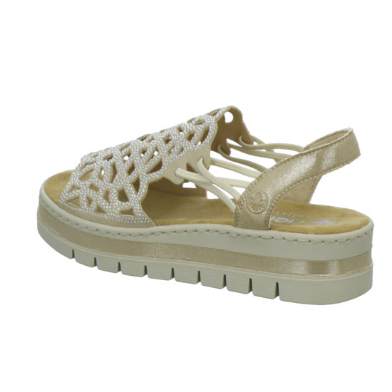 Rieker Sandaletten Damen Beige