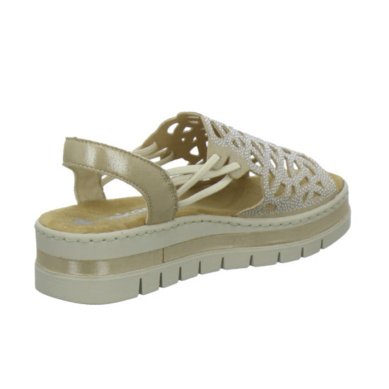 Rieker Sandaletten Damen Beige