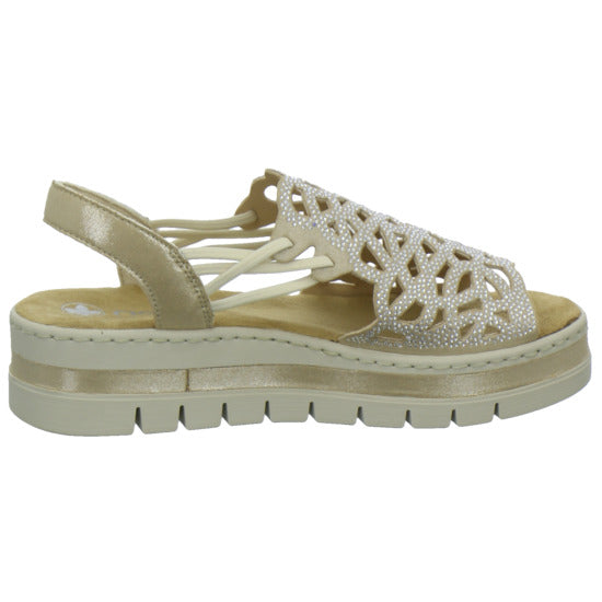 Rieker Sandaletten Damen Beige