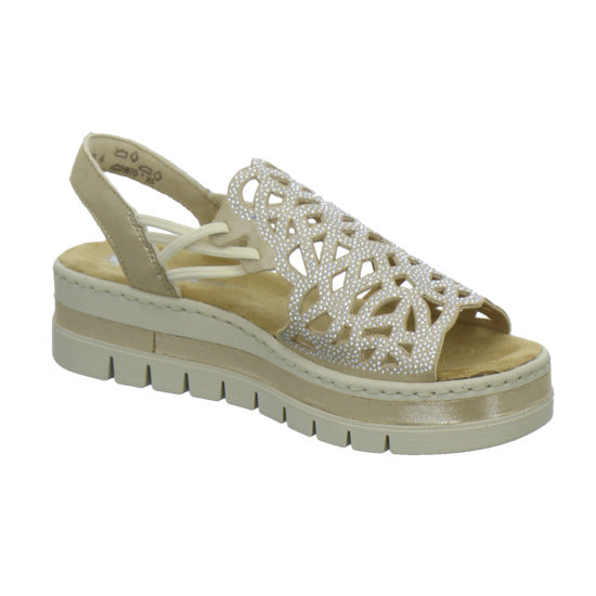 Rieker Sandaletten Damen Beige