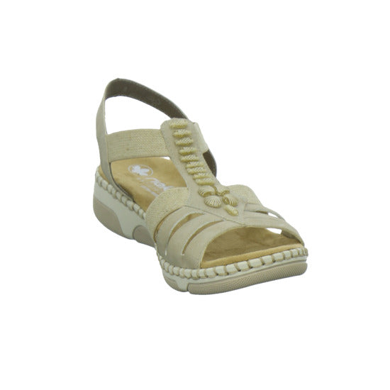 Rieker Sandaletten Damen Beige