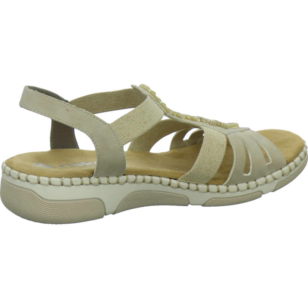 Rieker Sandaletten Damen Beige