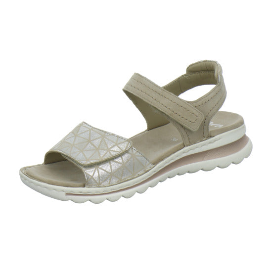 Ara Tampa Sandaletten Beige-kombi - 360° Ansicht