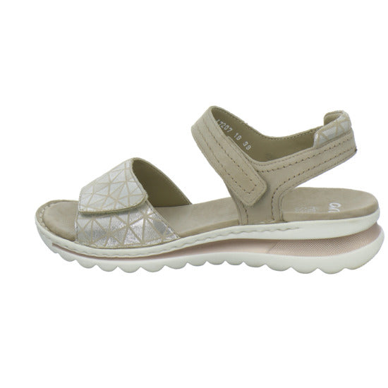 Ara Tampa Sandaletten Beige-kombi - 360° Ansicht