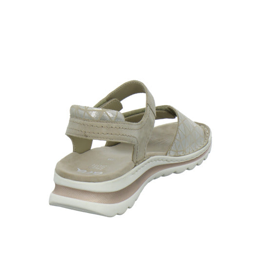 Ara Tampa Sandaletten Beige-kombi - 360° Ansicht