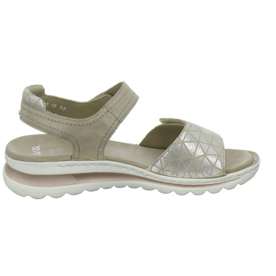 Ara Tampa Sandaletten Beige-kombi - 360° Ansicht