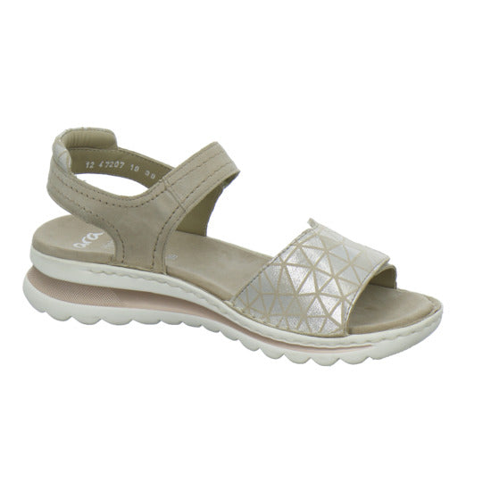 Ara Tampa Sandaletten Beige-kombi - 360° Ansicht