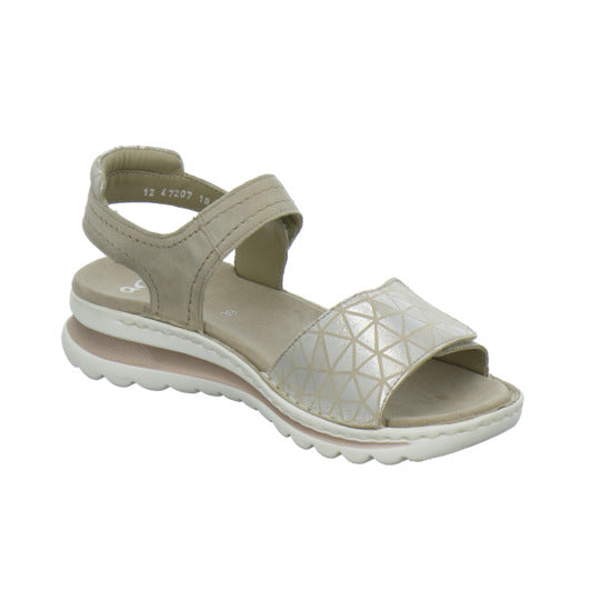 Ara Tampa Sandaletten Beige-kombi - 360° Ansicht