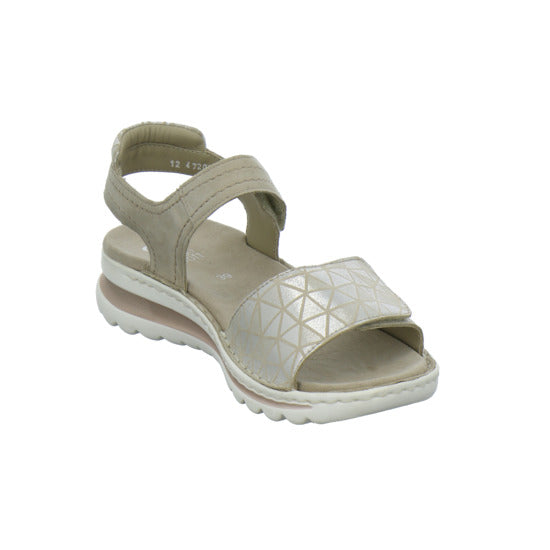 Ara Tampa Sandaletten Beige-kombi - 360° Ansicht