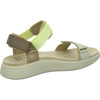 Woden Sandaletten Damen Line Beige-kombi