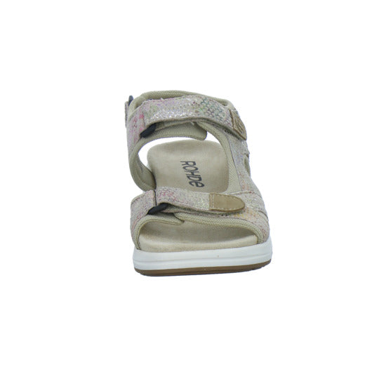 Rohde Sandaletten Damen Beige-kombi