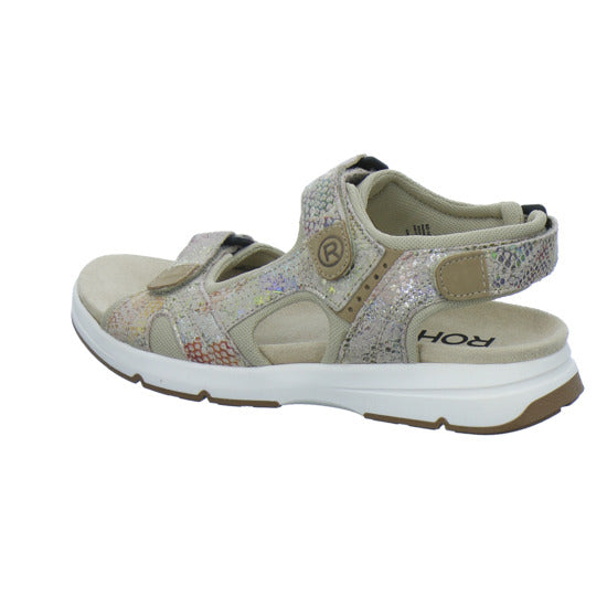 Rohde Sandaletten Damen Beige-kombi