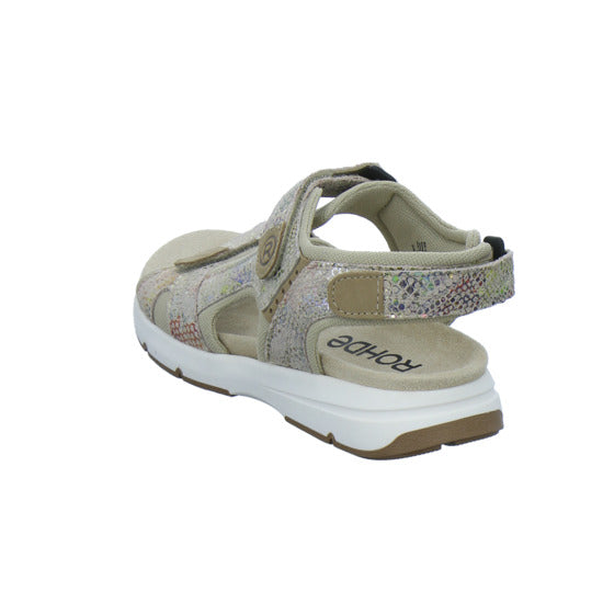 Rohde Sandaletten Damen Beige-kombi